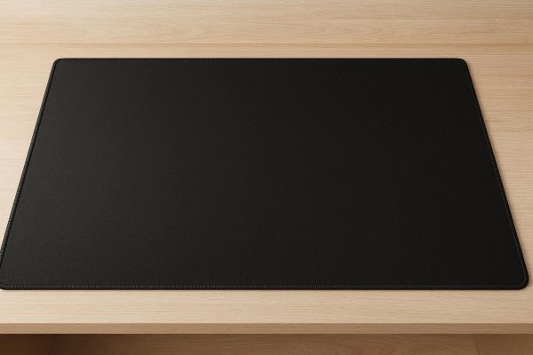 Oversized Fabric Desk Mat with Stitched Edges - Full Desk Coverage Mouse Pad