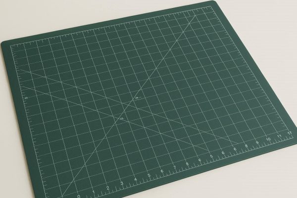 Cut-Resistant Self-Healing Cutting Mat for Craft & Office - Gridded Surface