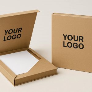 Magnetic Closure Cardboard Report Covers - Customizable Presentation Folders